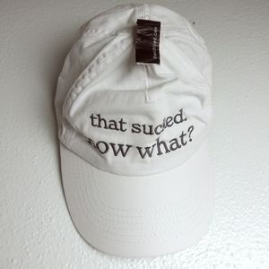 Beechfiel That Sucked Now What?Baseball Cap/Hat Women's White Headwear